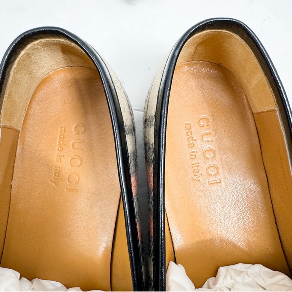 GUCCI TARTAN JORDAAN TWEED HORSEBIT LOAFERS 430088 NEW $920 - Picture 13 of 16